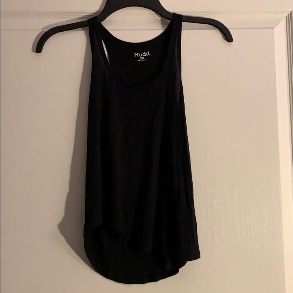 Black Flowy Tank Top